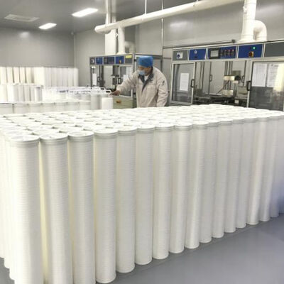 60inch High Flow Filter Cartridge with High Dirt Holding Capacity and 110m3/h Flow Rate for Water Purification