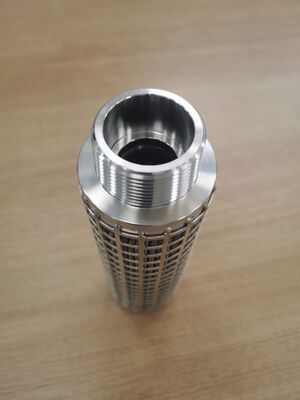 316L Stainless Steel Pleated Filter Cartridge with Large Filtration Area and High Temperature Resistance