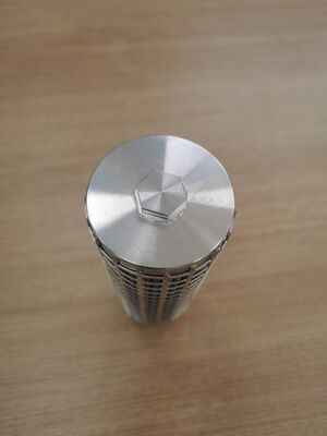 316L Stainless Steel Pleated Filter Cartridge with Large Filtration Area and High Temperature Resistance