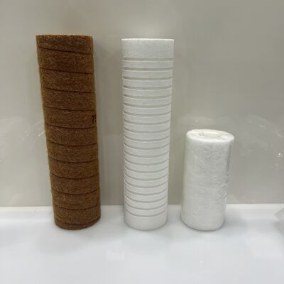 10inch PP Melt Blown Filter Cartridge with Graded Pore Density and ISO9001 Certification for Water Purification