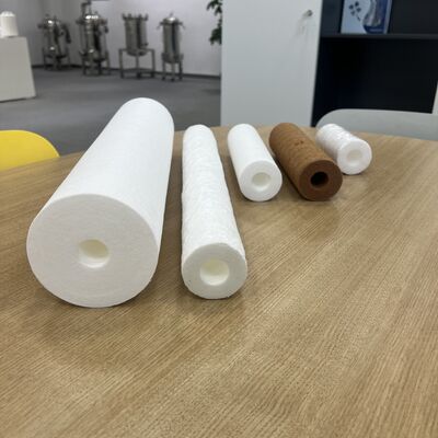 10inch PP Melt Blown Filter Cartridge with Graded Pore Density and ISO9001 Certification for Water Purification