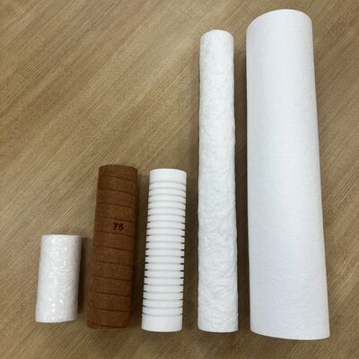 10inch PP Melt Blown Filter Cartridge with Graded Pore Density and ISO9001 Certification for Water Purification
