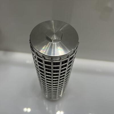 Stainless Steel Fiber Felt Pleated Filter Cartridge with High Temperature Resistance, Graded Pore Size, and Large Filtration Area