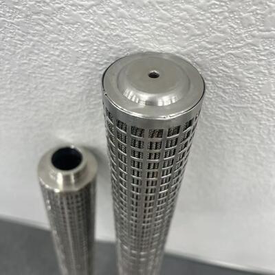 Stainless Steel Fiber Felt Pleated Filter Cartridge with High Dirt Holding Capacity