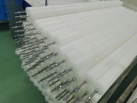 String Wound High Flow Filter Cartridge with Honeycomb Structure for seawater treatment plant