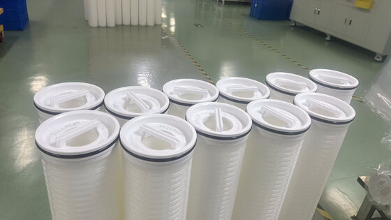 40inch High Flow Filter Cartridge with 110M3/H Flow Rate and PP Filter Media for Water Treatment