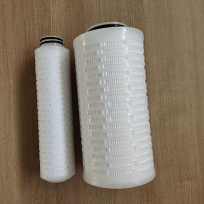 130mm Outer Diameter Pleated Filter Cartridge with High Flow 200L/min and 2m2 Filtration Area