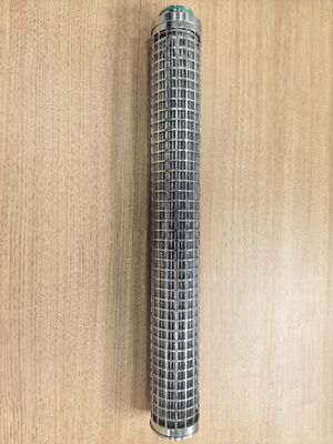 316L Stainless Steel Pleated Filter Cartridge with Large Filtration Area and High Temperature Resistance