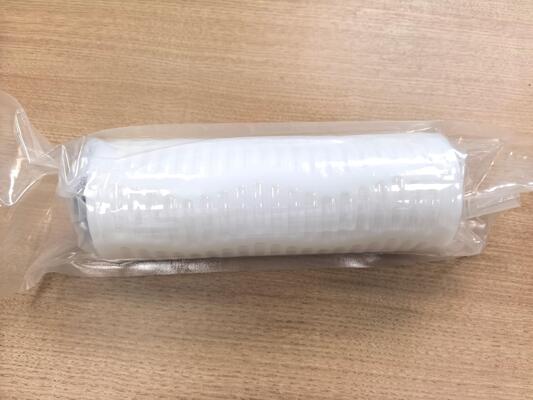 PLPP Series Ultra High Dirt Holding Capacity Pleated Filter Cartridge with Gradient Pore Size Design and Broad Chemical Compatibility