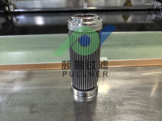 5 inch 316L Stainless Steel Pleated Filter Cartridge Sintered Fiber Felt for High Temperature 480C Industrial Filtration