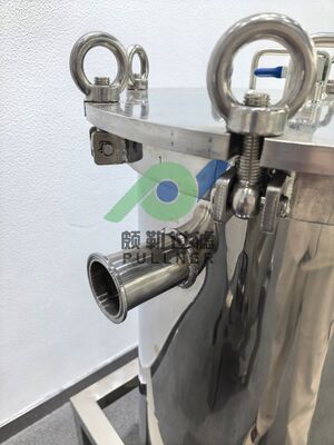 ISO Certified SS304/316L Multi-Cartridge High Flow Filter Housing for RO Pretreatment & Industrial Water Treatment