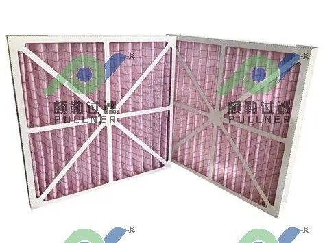 Pocket Air Filter with Synthetic Fiber Media for Large Filtration Area and Customizable Efficiency Grades