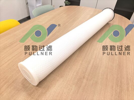 40-inch High Flow Filter Cartridge with High-Temperature PET Media for Palm Oil Refining