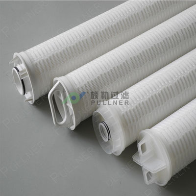 60 Inches High Flow Filter Cartridge with Polypropylene Pleated Media for 0.1um-100um Water Filtration