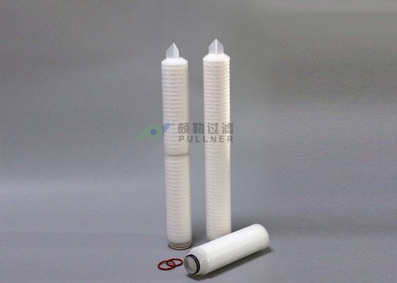 Effective 0.22um Polypropylene Pleated Filter For Industrial Filtration Systems